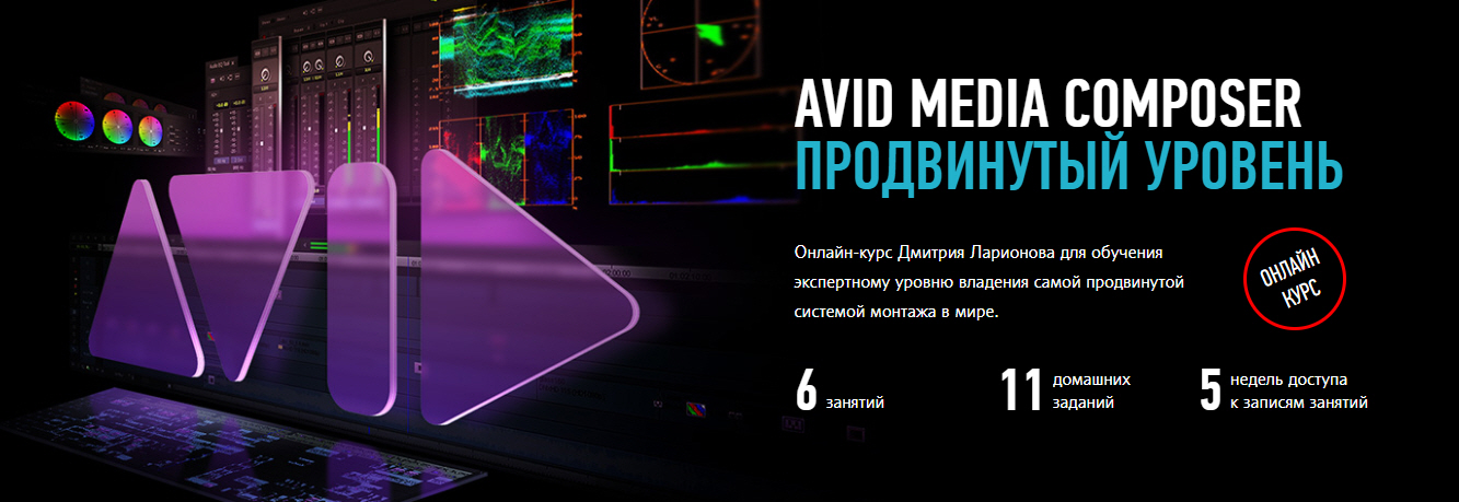 [Дмитрий Ларионов, Profileschool] Avid Media Composer 8.5. Продвинутый уровень.jpg